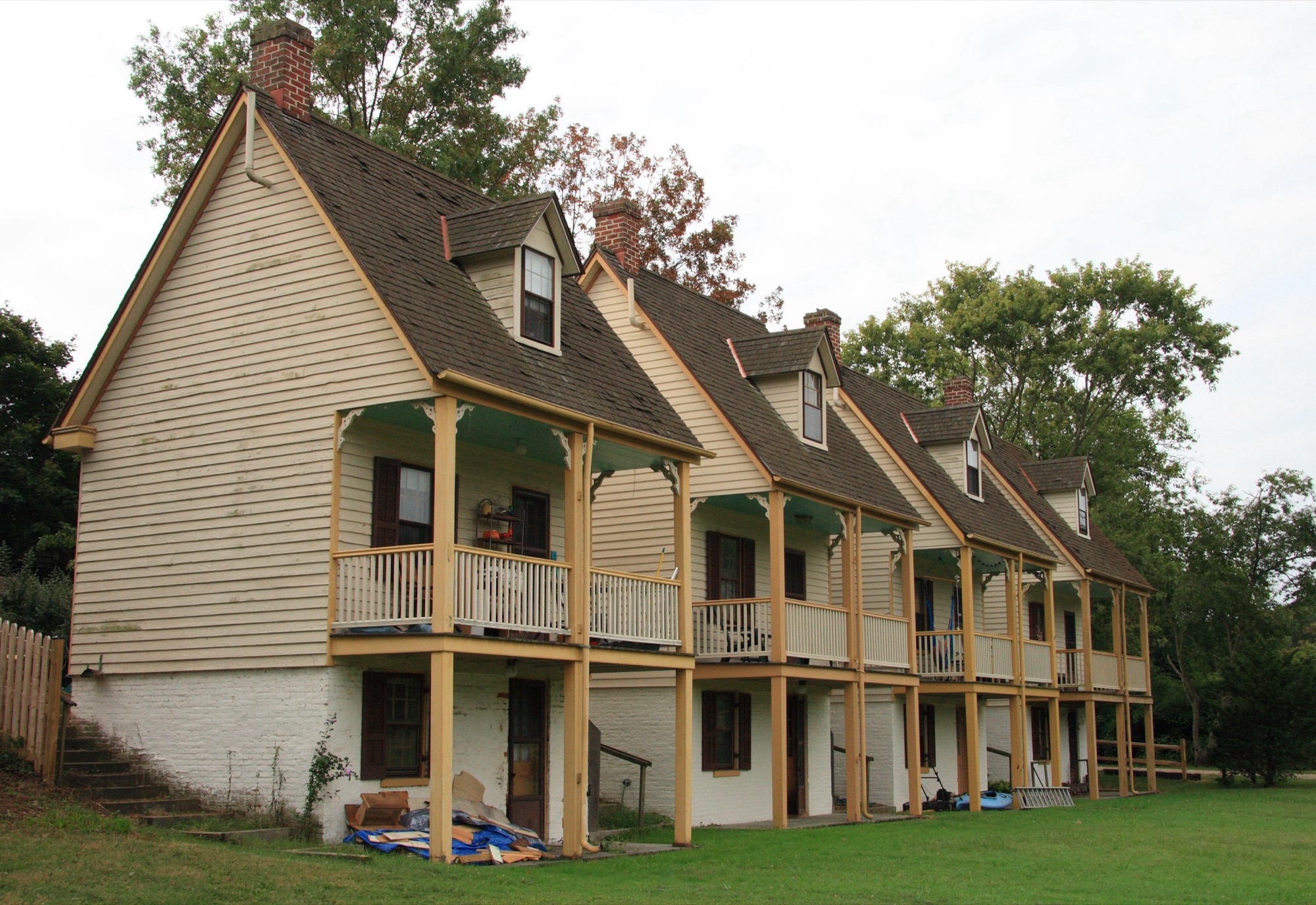 The Captain’s Houses in Centreville, Maryland