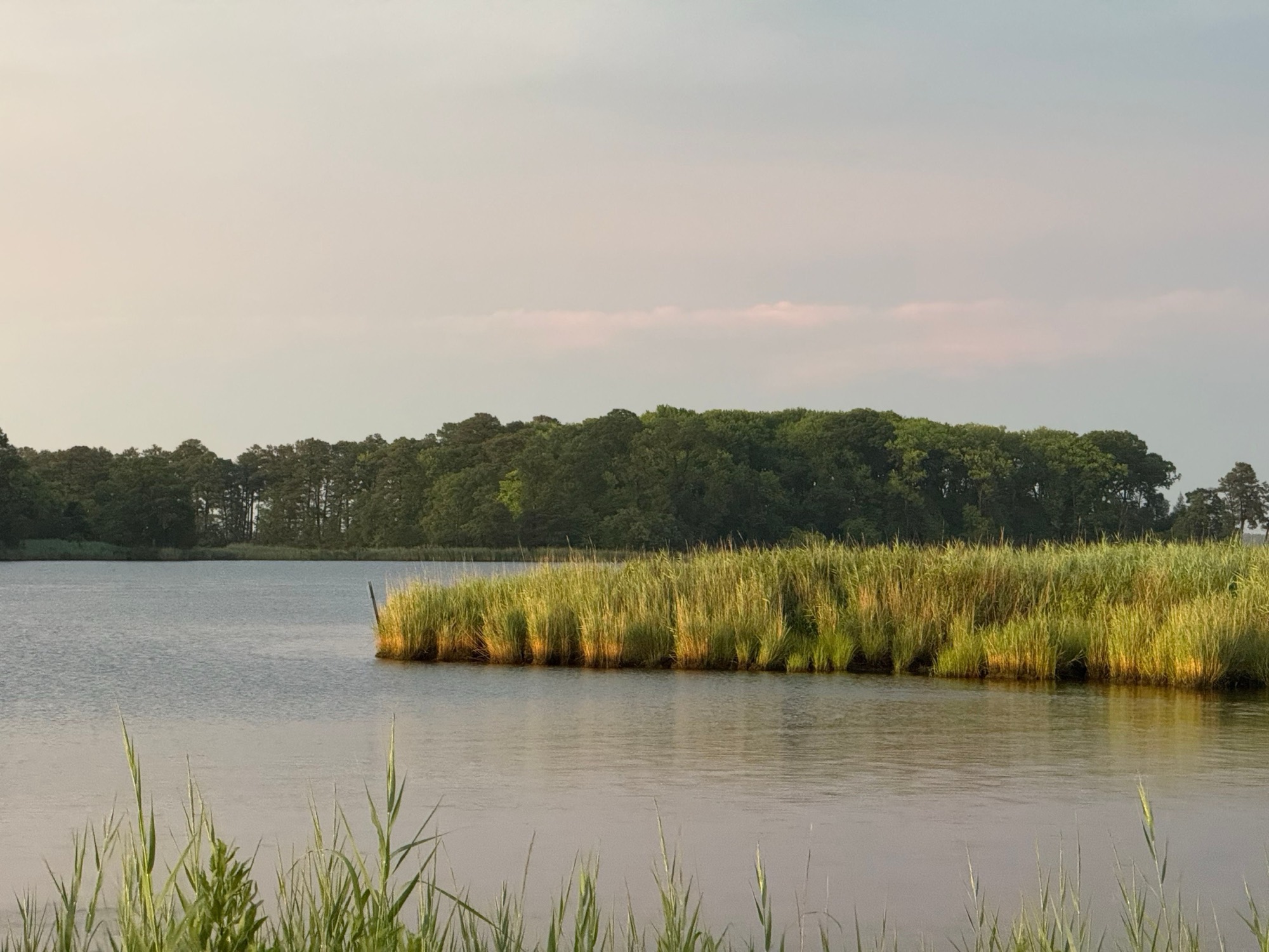 A summer afternoon on the water at Rock Hall, Maryland